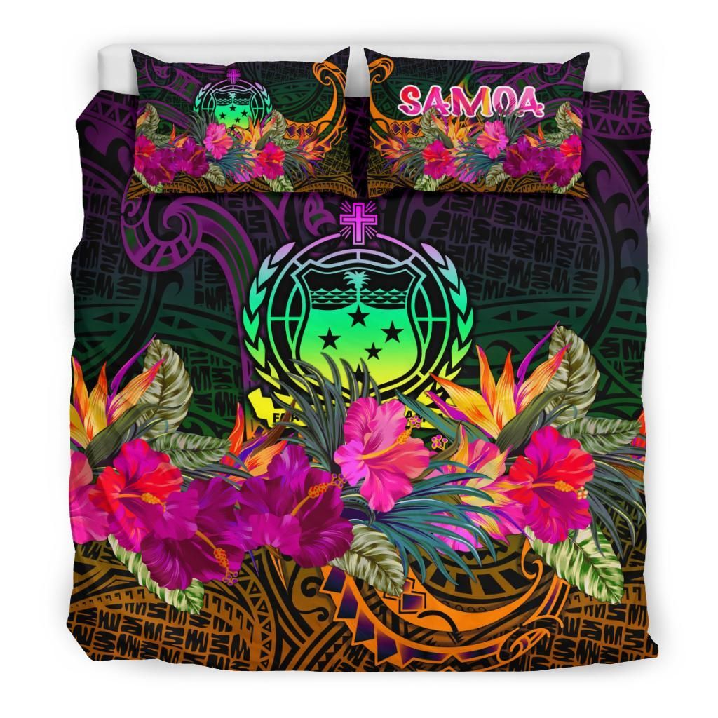 Samoa Bedding Set - Summer Hibiscus