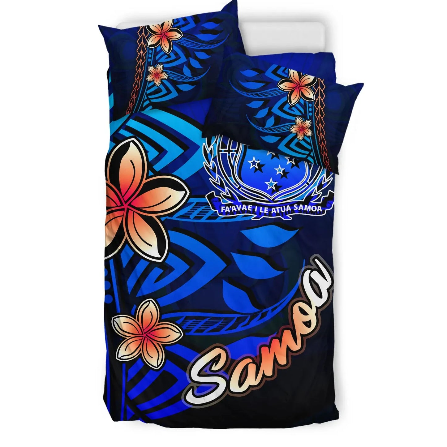 Samoa Bedding Set - Vintage Tribal Mountain