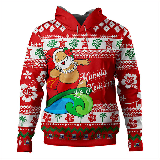 Samoa Hoodie Santa Claus Ho Ho Ho Christmas