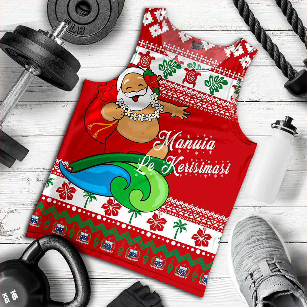 Samoa Tank Top Santa Claus Ho Ho Ho Christmas