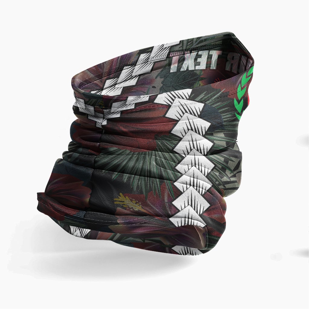 Samoa Custom Personalised Neck Gaiter - Polynesian Chain