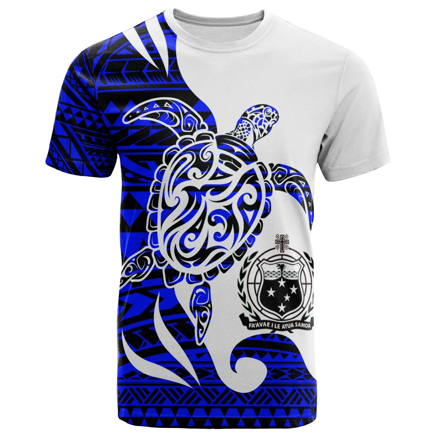 Samoa Custom Personalised T-Shirt - Mega Turtle
