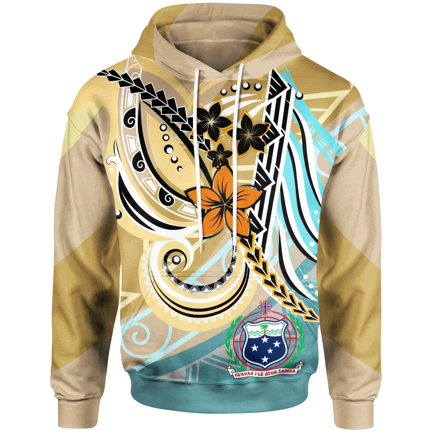 Samoa Hoodie - Flower Ribons