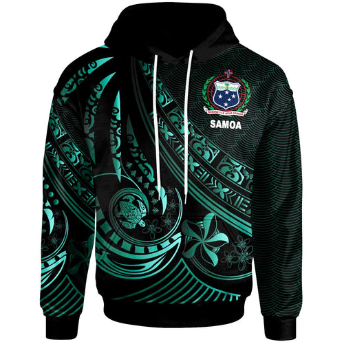 Samoa Hoodie - The Flow Of The Ocean