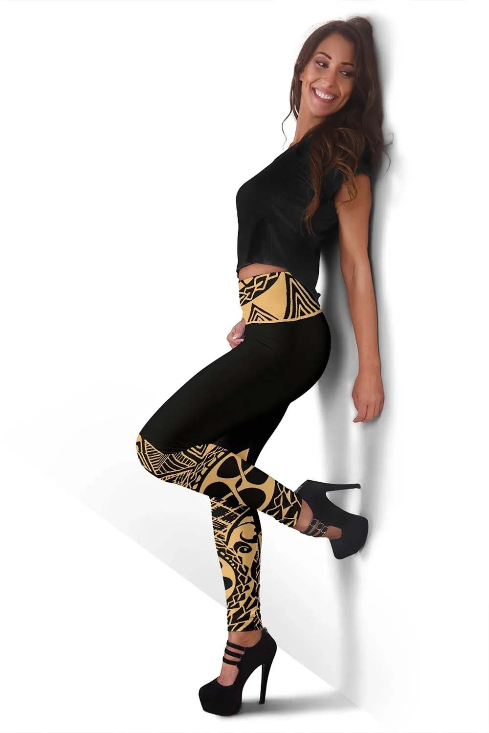 Samoa Legging - Polynesian Gold Version