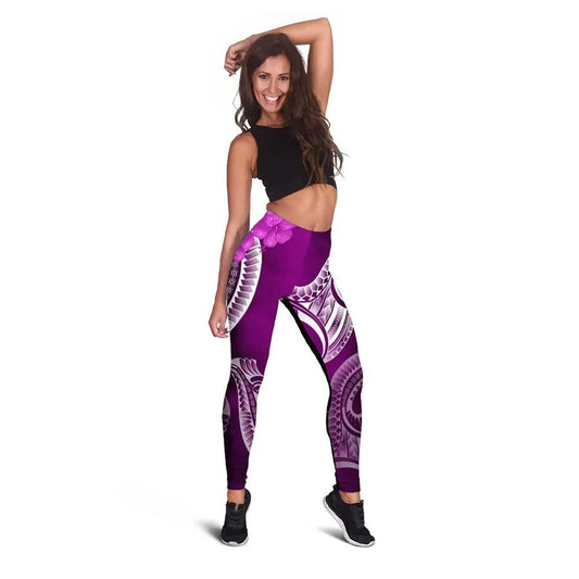 Samoa Legging - Samoa Seal Wave Style (Pink)