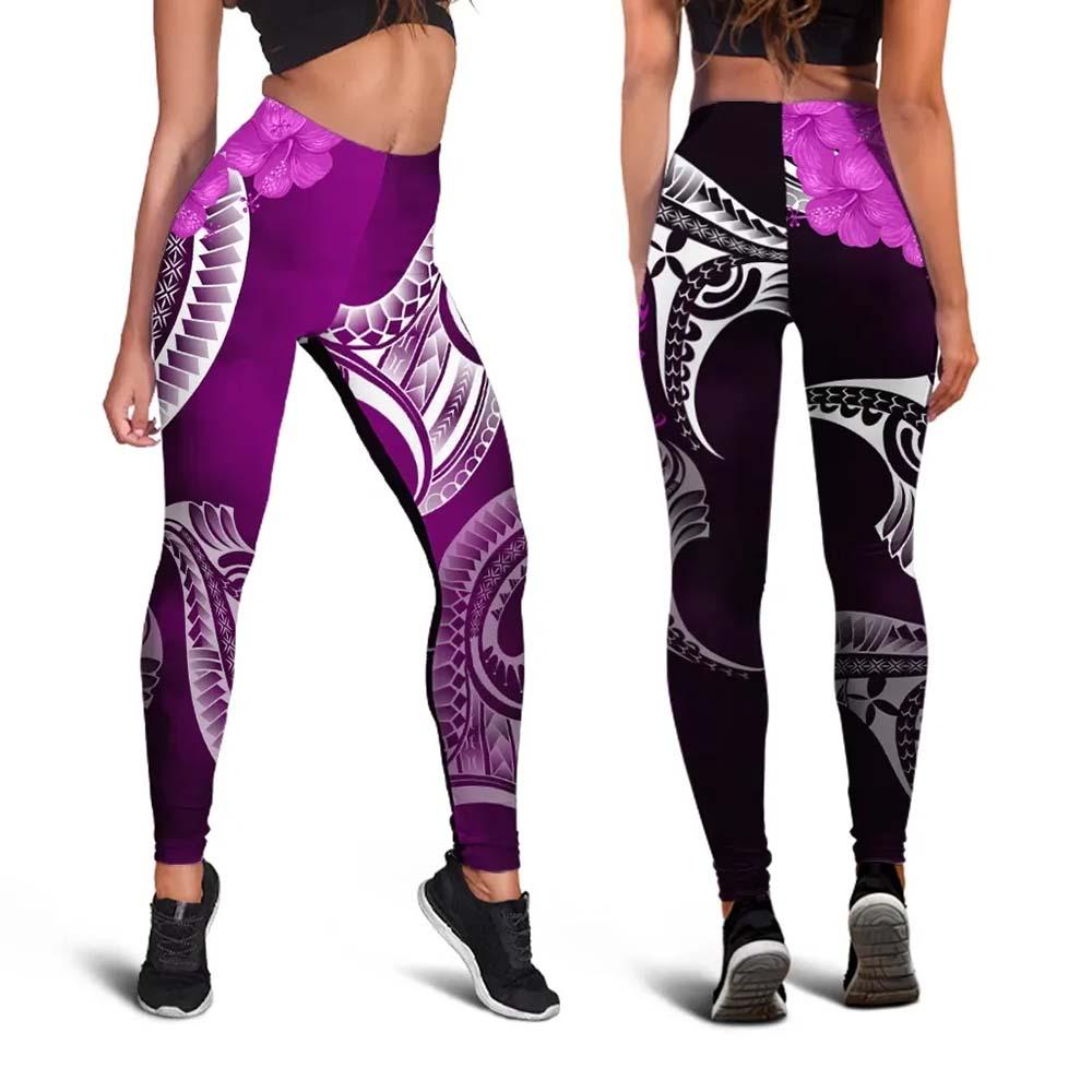 Samoa Legging - Samoa Seal Wave Style (Pink)