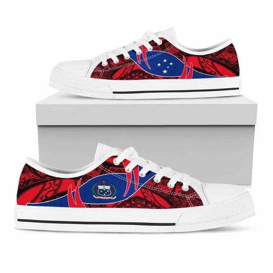 Samoa Low Top Shoes - Symmetrical Lines