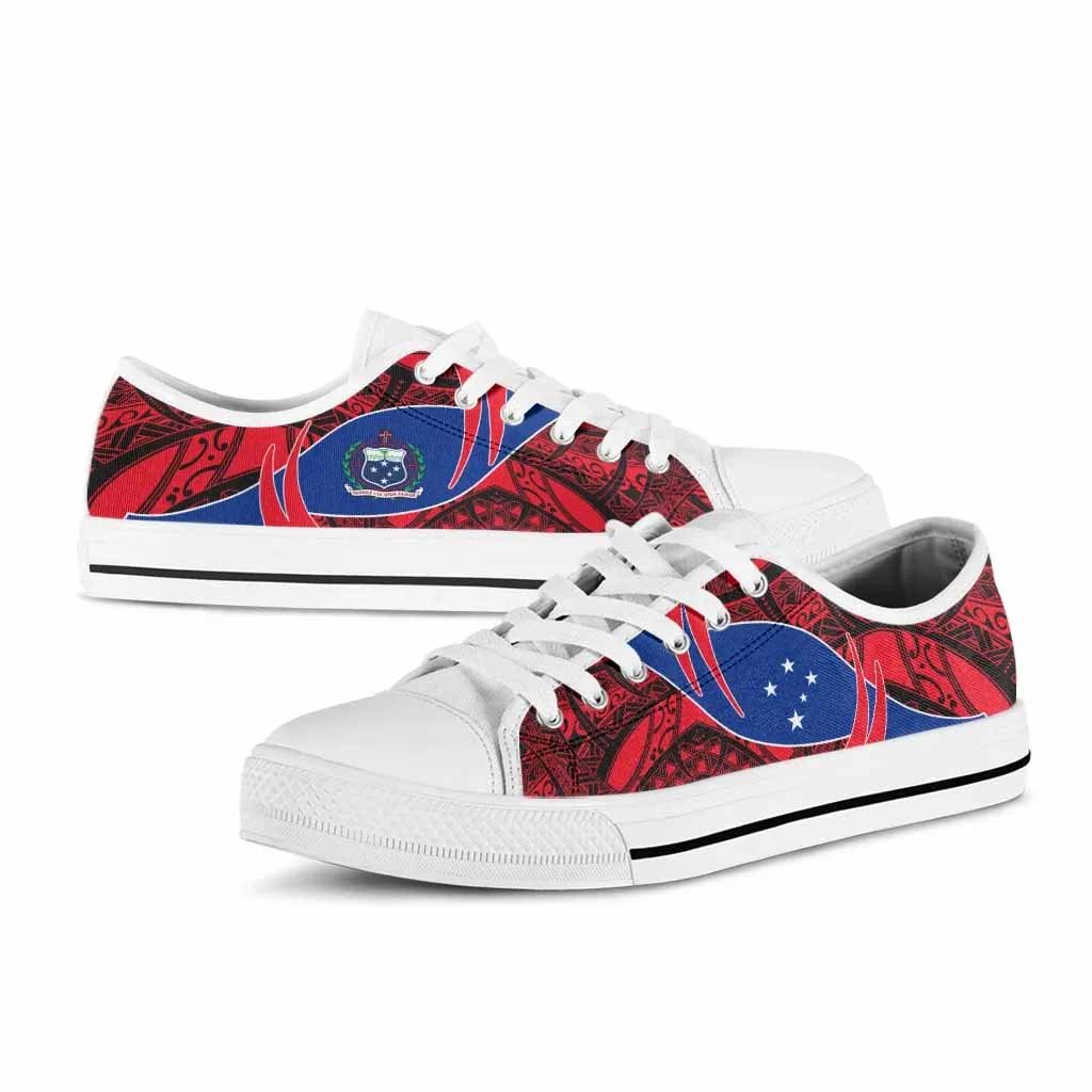 Samoa Low Top Shoes - Symmetrical Lines