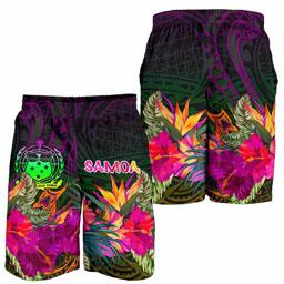 Samoa Men Shorts - Summer Hibiscus