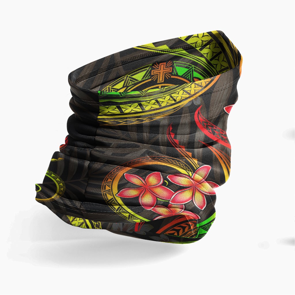 Samoa Neck Gaiter - Plumeria Reggae