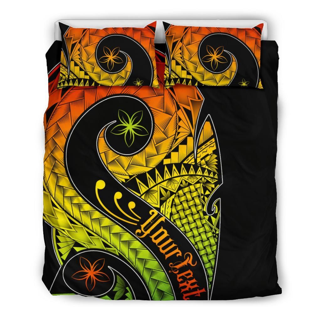 Samoa Personalised Bedding Set - Samoa Polynesian Decorative Patterns