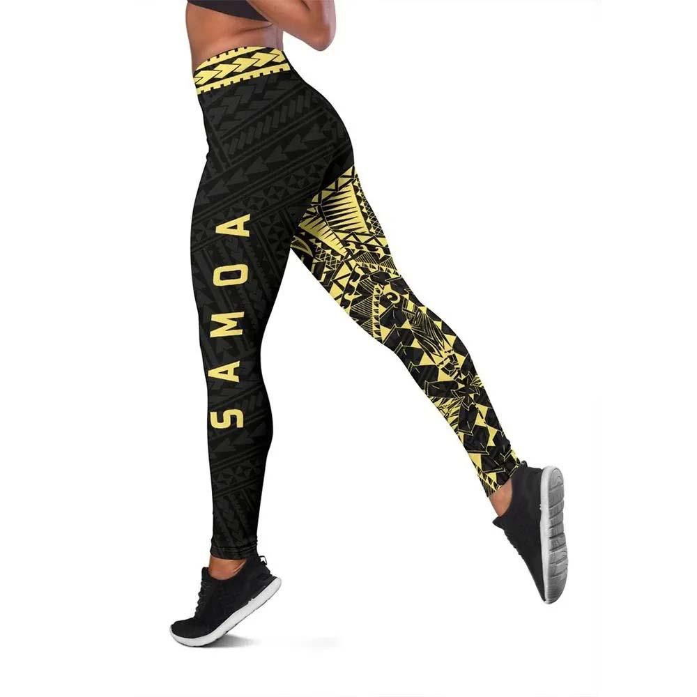 Samoa Polynesian 1st Legging (Gold)