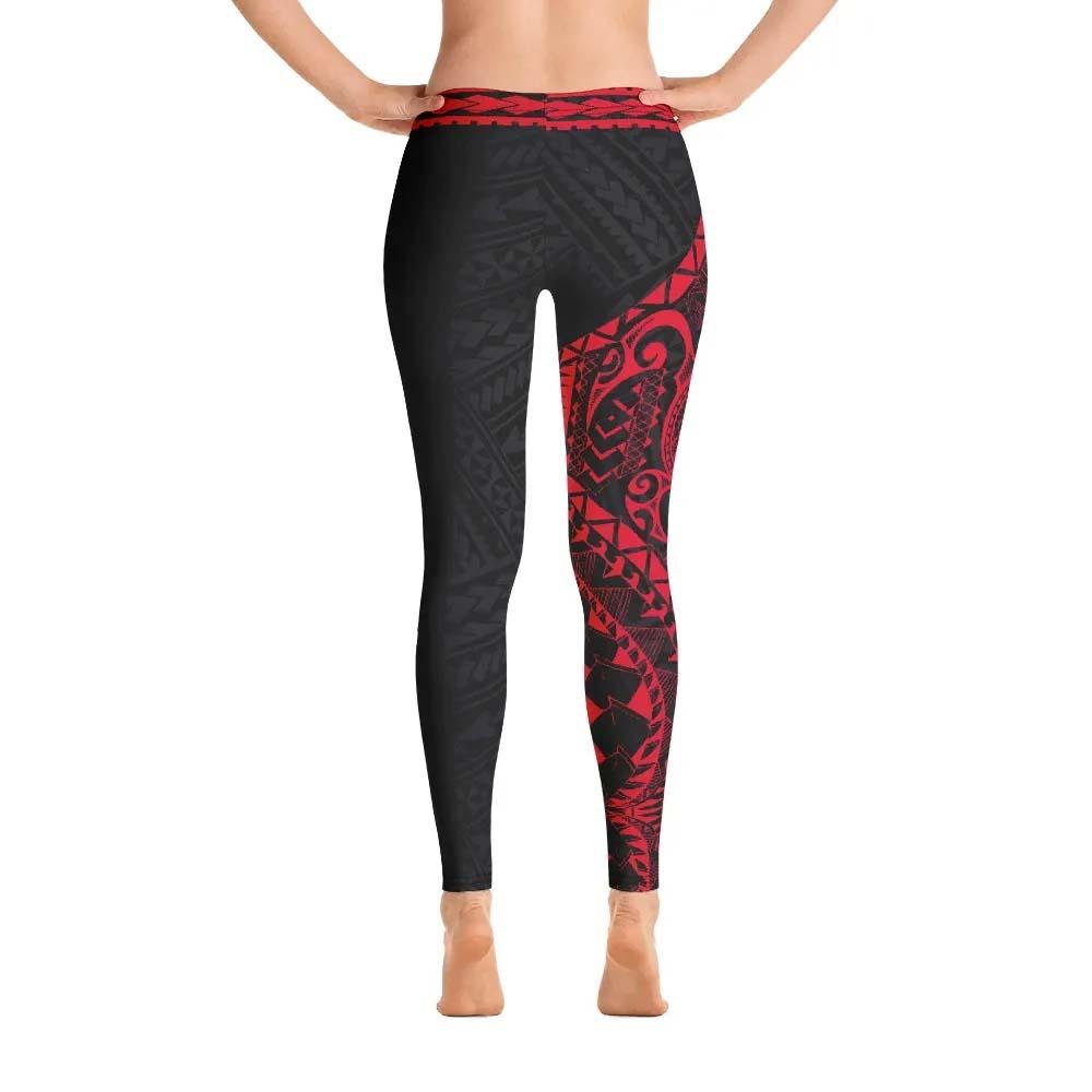 Samoa Polynesian 1st Legging (Red)