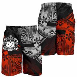 Samoa Polynesian All Over Print Men Shorts - Vintage Polynesian Style
