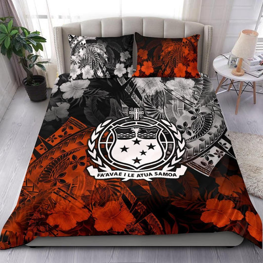Samoa Polynesian Bedding Set - Vintage Polynesian Style