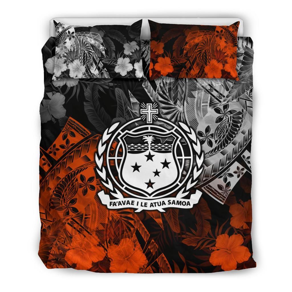 Samoa Polynesian Bedding Set - Vintage Polynesian Style