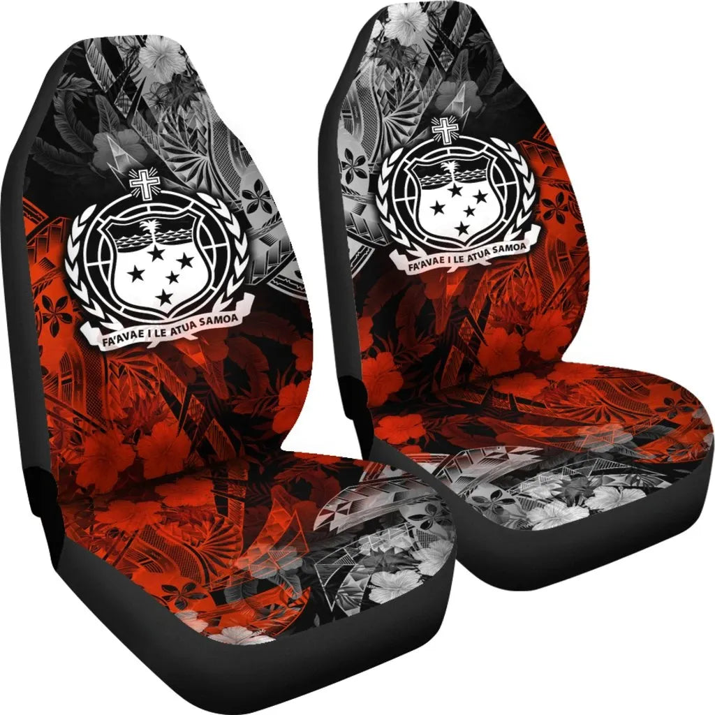 Samoa Polynesian Car Seat Covers - Vintage Polynesian Style