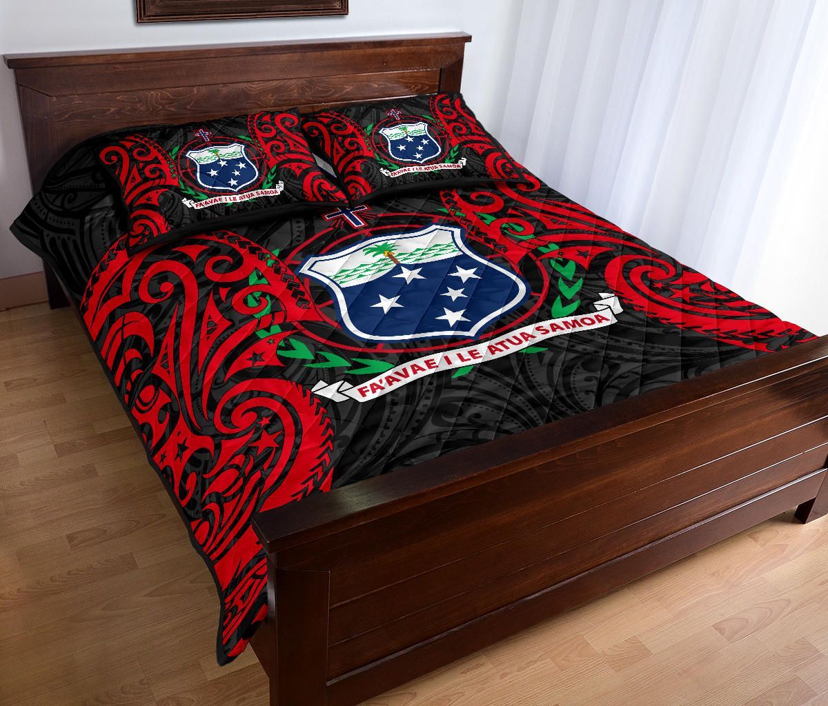 Samoa Polynesian Quilt Bed Set - Samoan Spirit