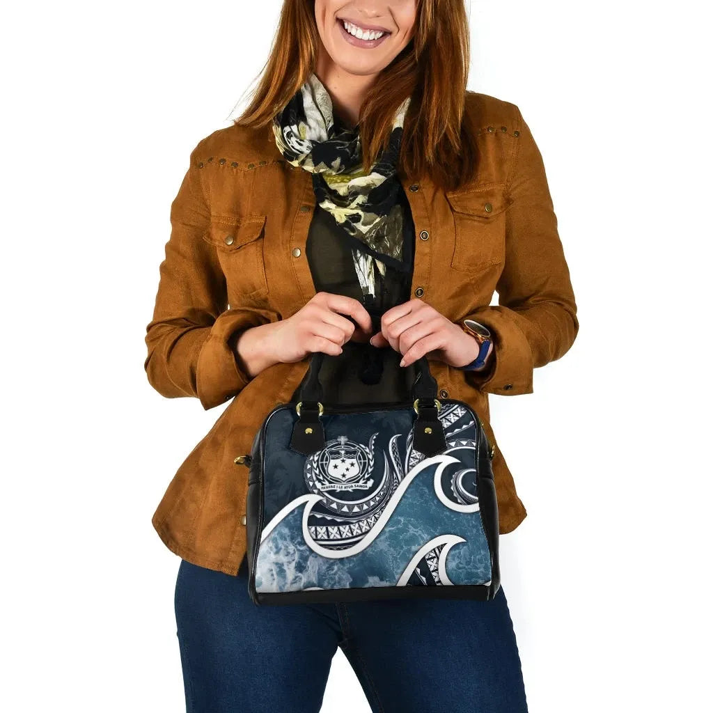 Samoa Polynesian Shoulder Handbag - Ocean Style