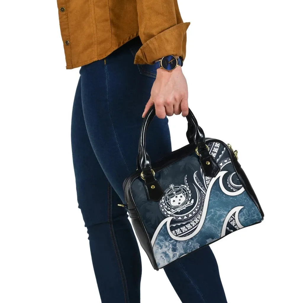 Samoa Polynesian Shoulder Handbag - Ocean Style