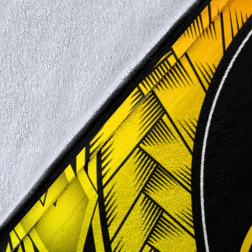 Samoa Premium Blanket - Samoa Polynesian Decorative Patterns