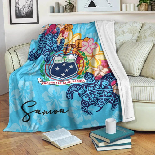 Samoa Premium Blanket - Tropical Style
