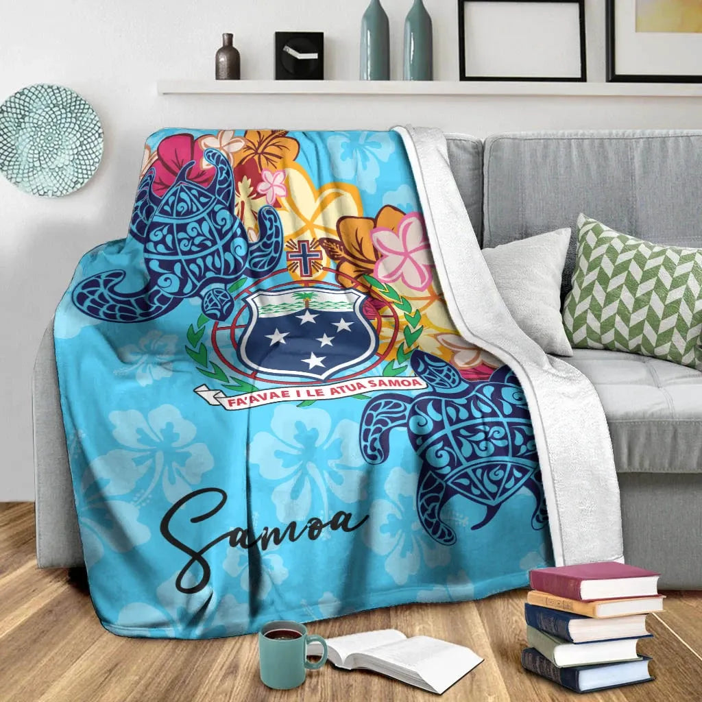 Samoa Premium Blanket - Tropical Style
