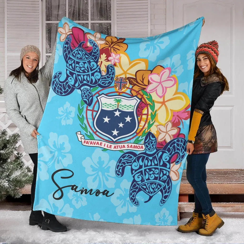 Samoa Premium Blanket - Tropical Style