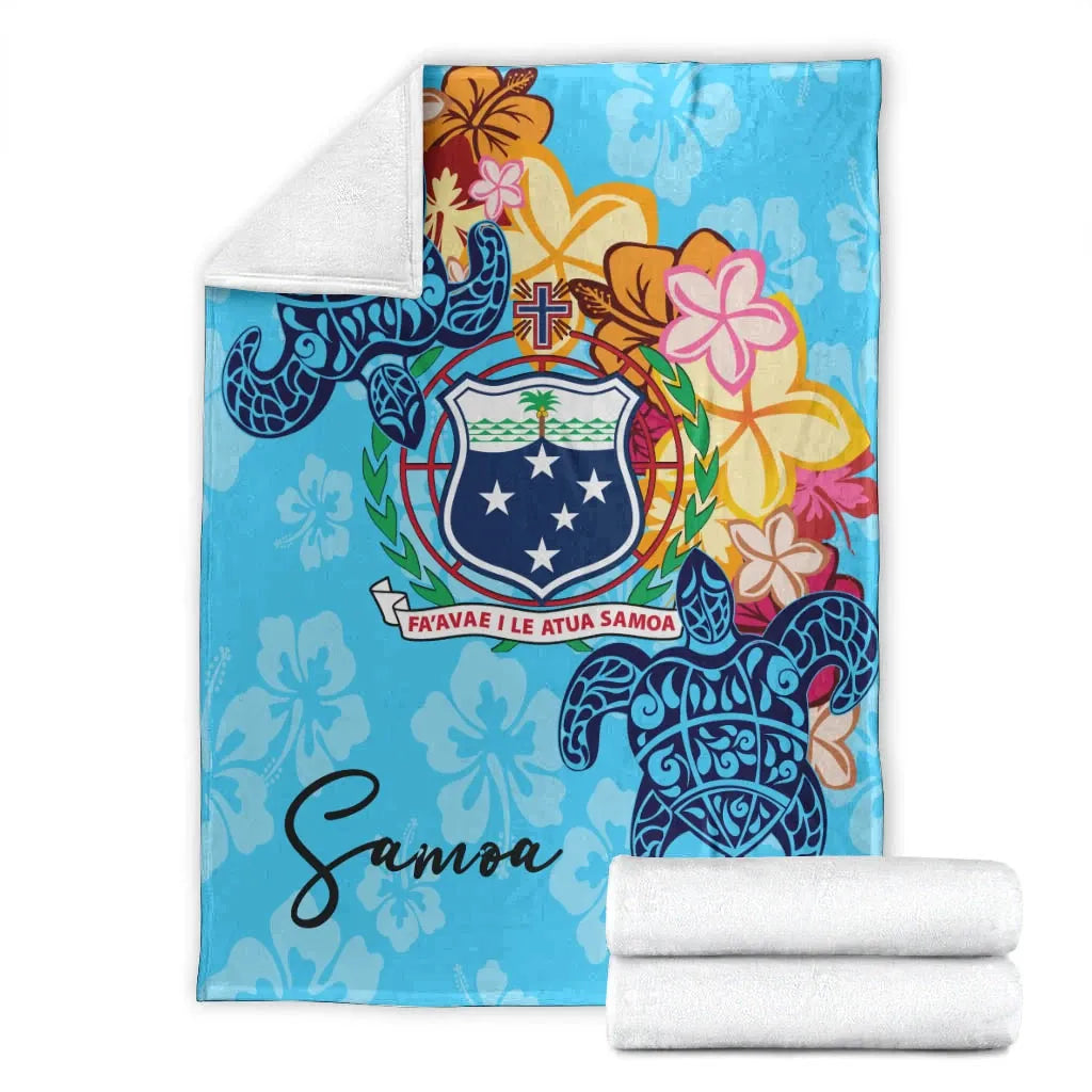 Samoa Premium Blanket - Tropical Style