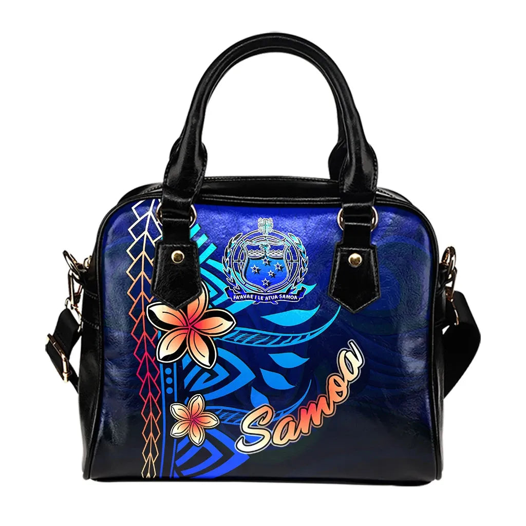 Samoa Shoulder Handbag - Vintage Tribal Mountain