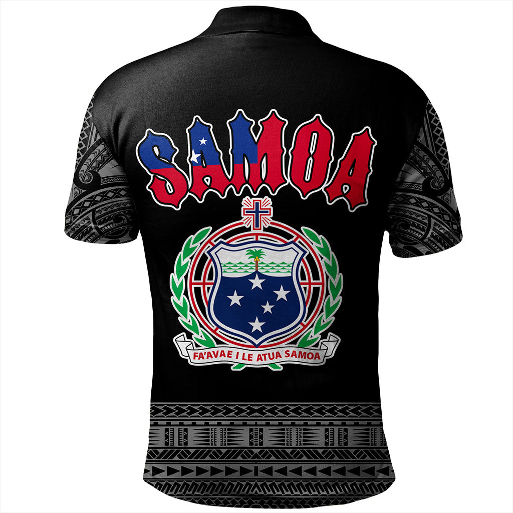 Samoa Polo Shirt Tribal Polynesia Printed Simple Style