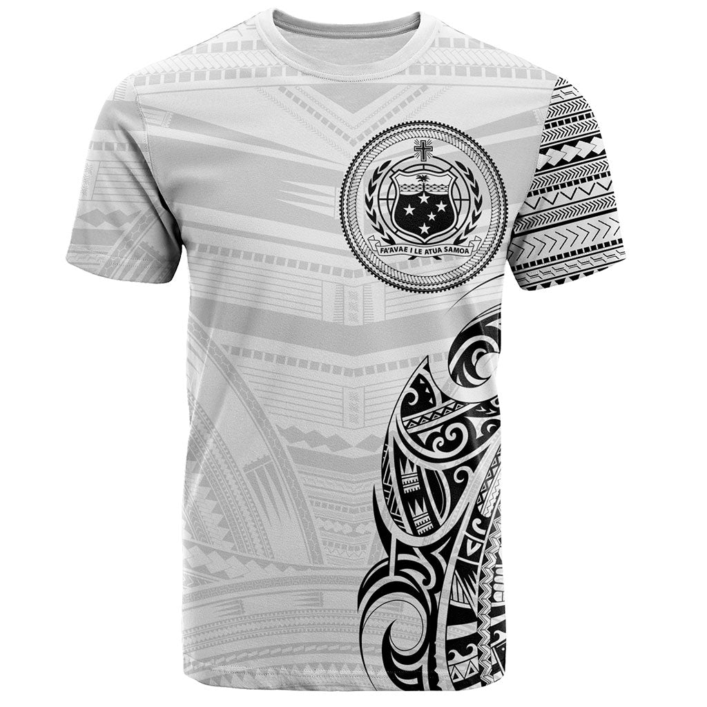 Samoa T-Shirt Polynesia Tribal Pattern Coat Of Arms