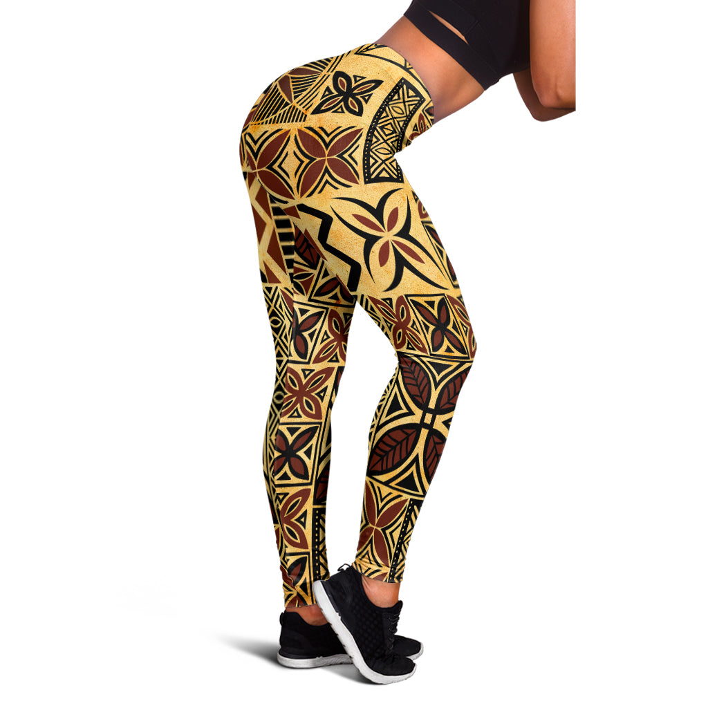 Samoa Legging Tapa Design Dobby Fabric