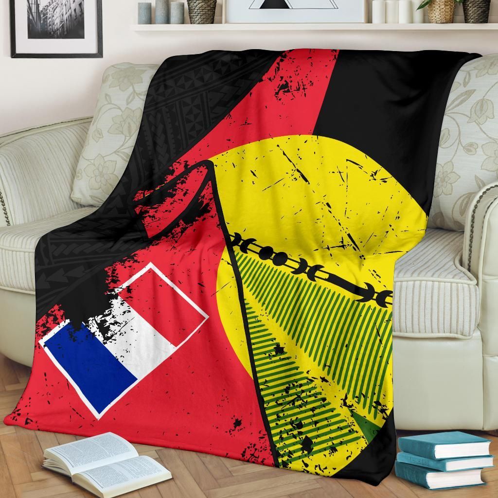 Wallis and Futuna Blanket - Sigave Special Grunge Flag