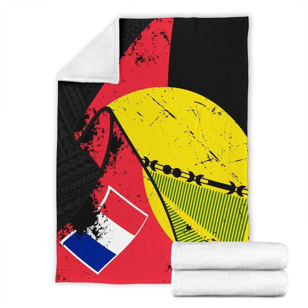 Wallis and Futuna Blanket - Sigave Special Grunge Flag
