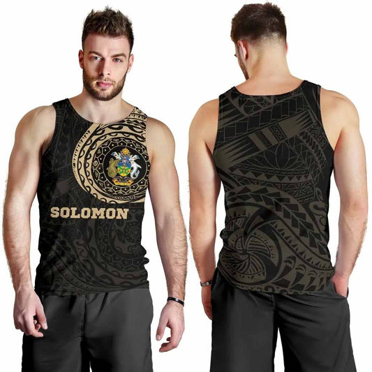 Solomon Islands Polynesian Tattoo Style Tank Top