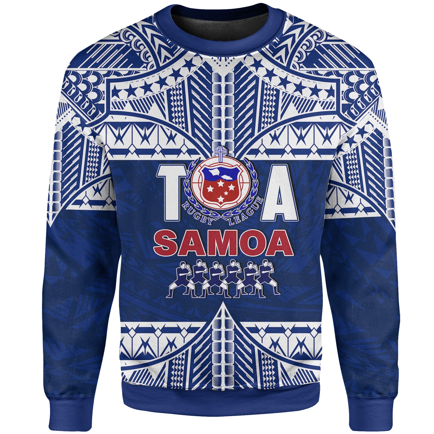 Toa Samoa Rugby Sweatshirt Siva Tau