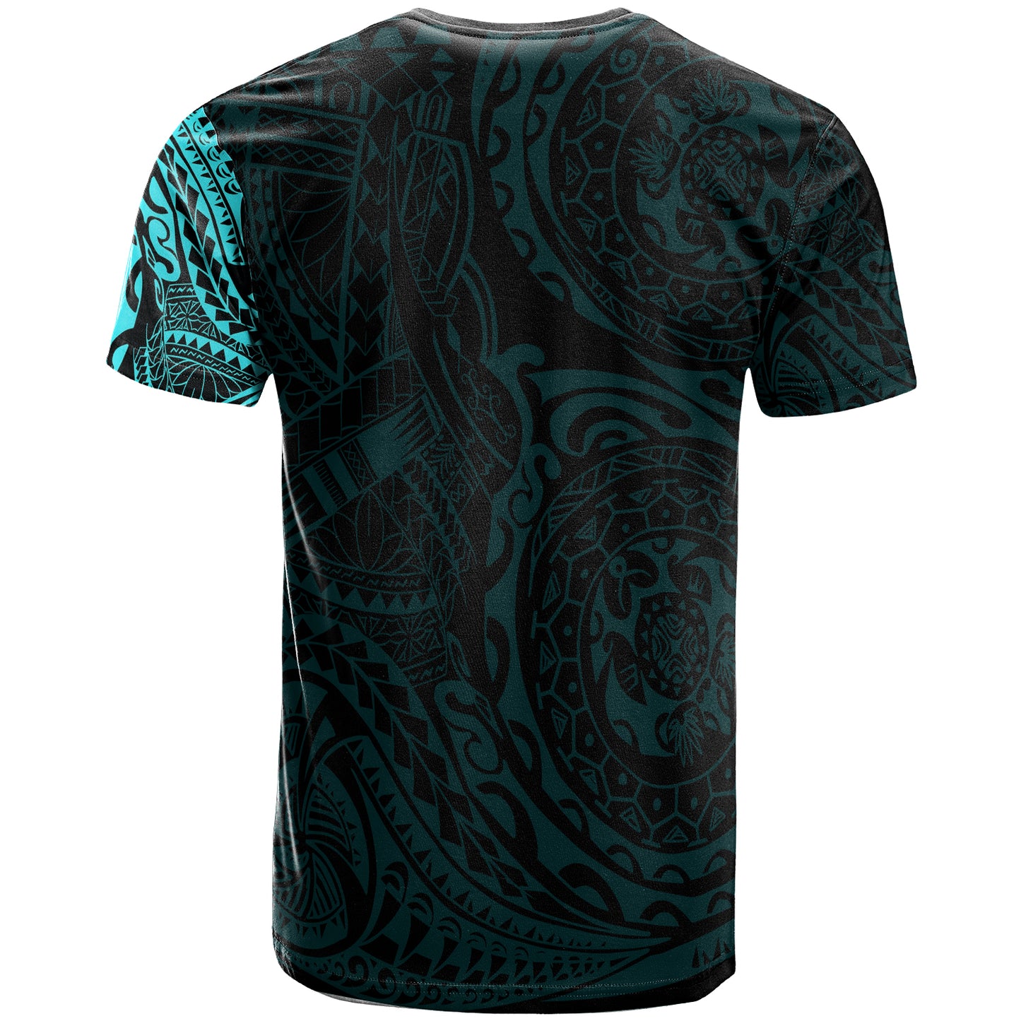 Hawaii Polynesian T-shirt - Kanaka Maoli Flag Polynesian Tattoo Style Special