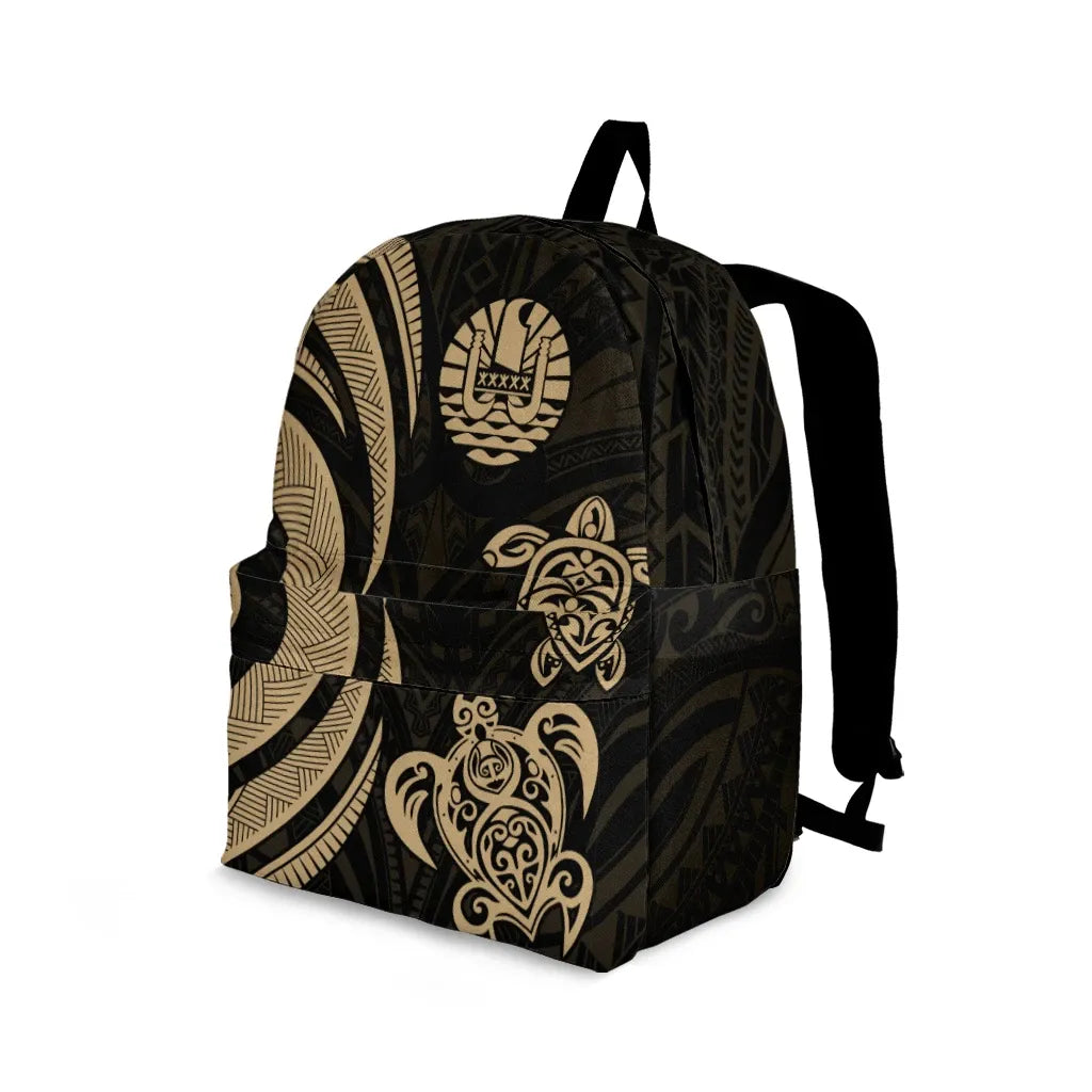 Tahiti Backpack - Gold Tentacle Turtle