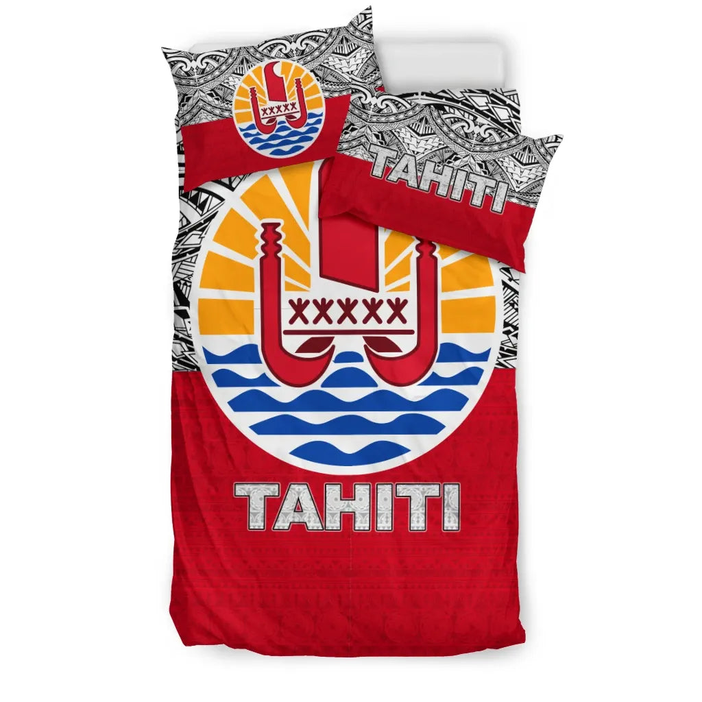 Tahiti Duvet Cover Set - Polynesian Design