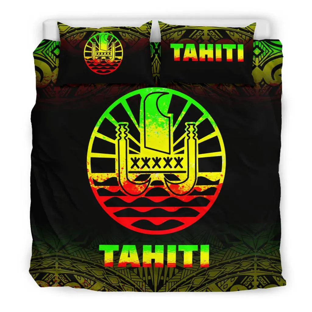 Tahiti Duvet Cover Set - Reggae Fog Style