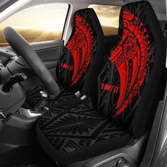 Tahiti Car Seat Covers - Polynesian Tahiti Seal