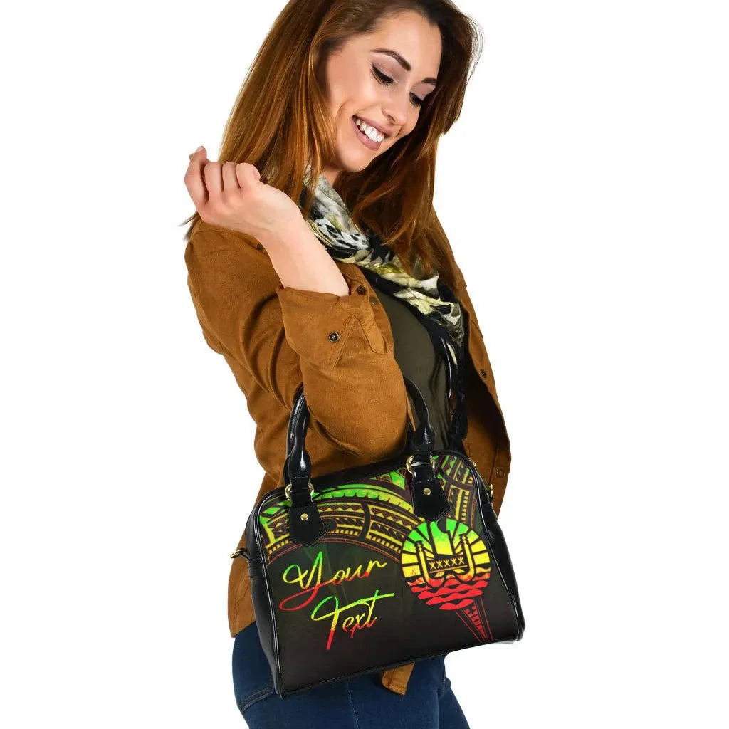Tahiti Custom Personalised Shoulder Handbag - Cross Style Reggae Color