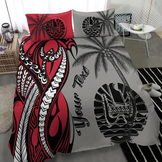 Tahiti Custom Personalized Bedding Set - Classical Coconut Tree