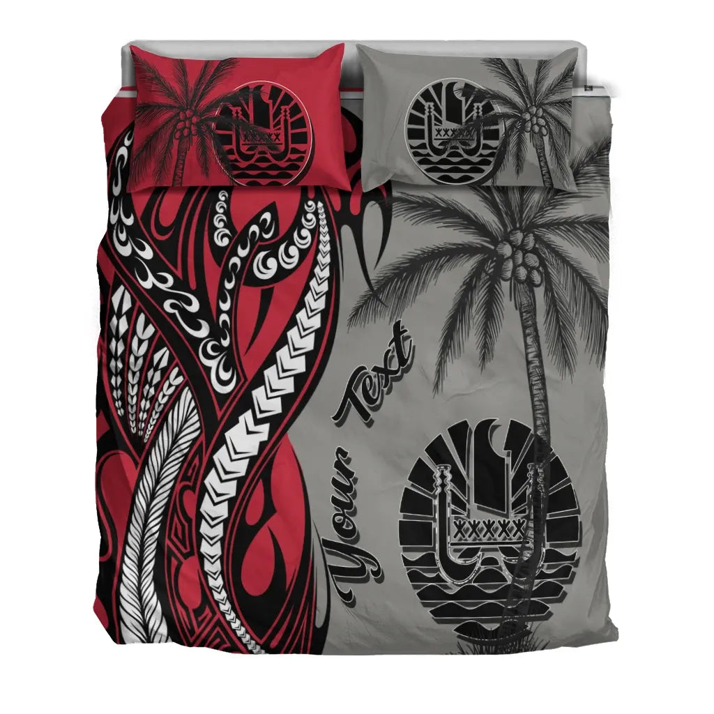 Tahiti Custom Personalized Bedding Set - Classical Coconut Tree