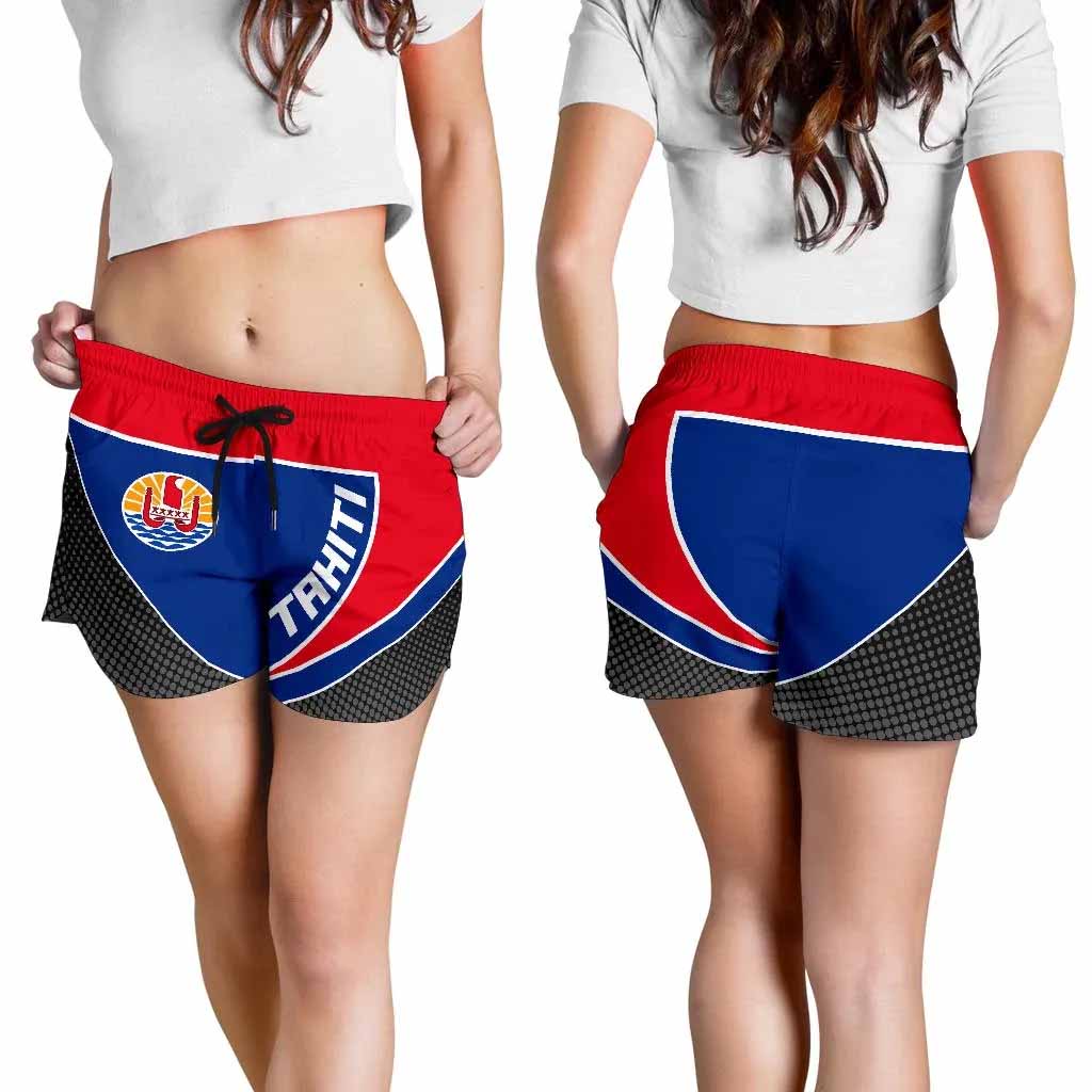 Tahiti Flag Spine Women Short