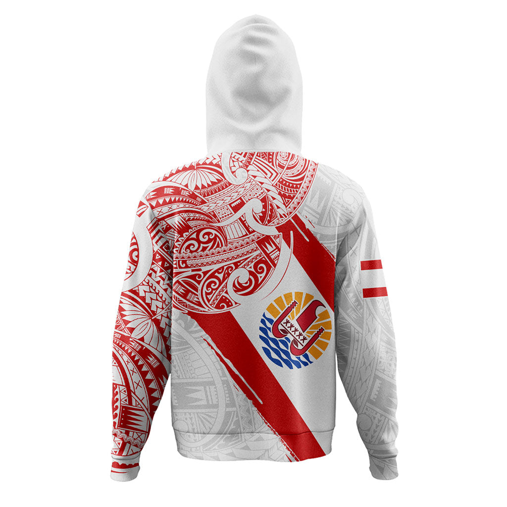 Tahiti Hoodie Tribal Traditional Flag