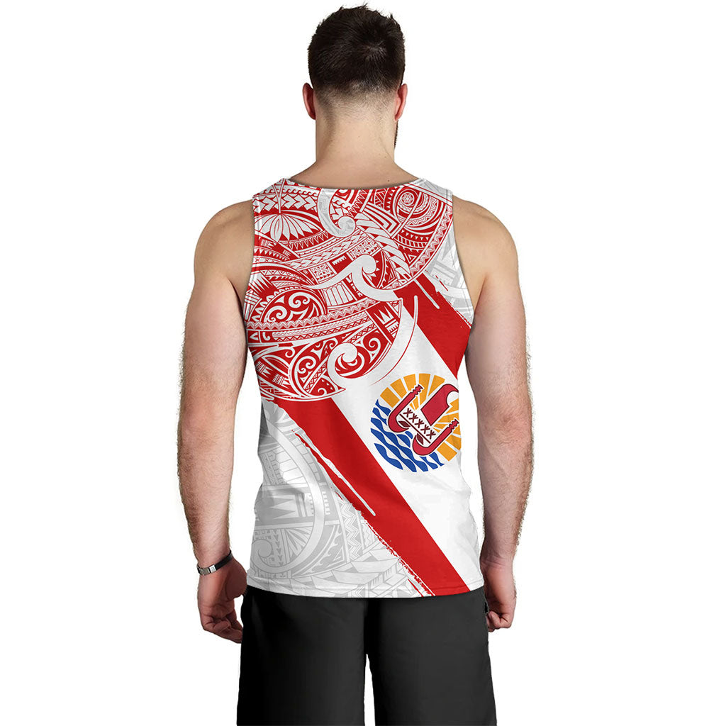 Tahiti Tank Top Tribal Traditional Flag