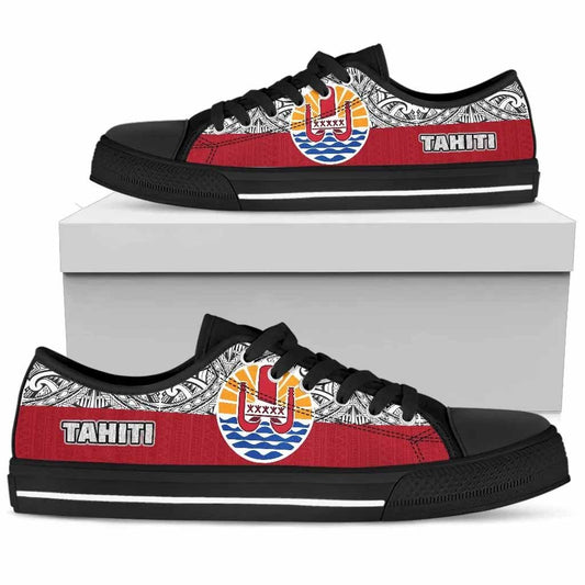 Tahiti Low Top Shoes - Polynesian Design